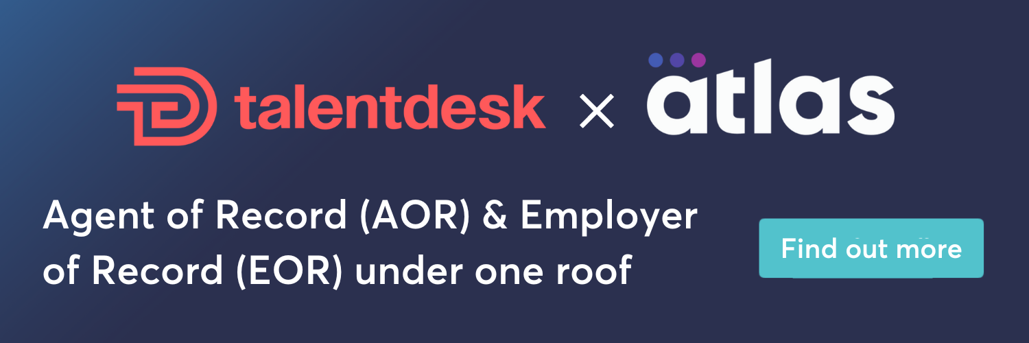 Atlas and TalentDesk banner to found out more